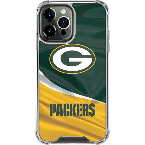NFL Green Bay Packers iPhone 15 Pro Max Clear Case